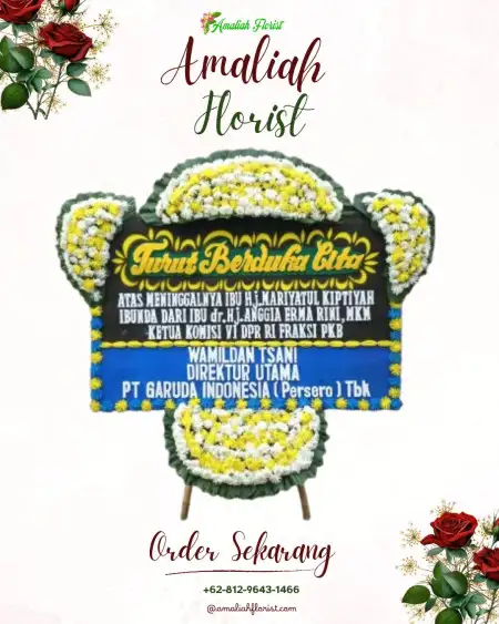 Papan Bunga Duka Kertamukti